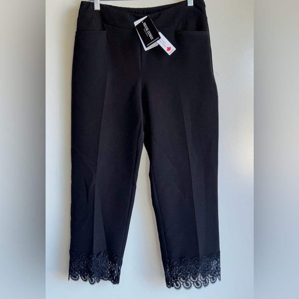 Frank Lyman Design Elegant Black Trousers